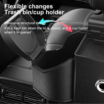 For All Fit Car Storage Bag Behind Seat Waterproof PU Leather Car Organizer Storage Bag Seat Organizer Foldable Multipurpose Car