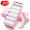 Women's Socks, Pure Cotton, Spring And Autumn Season, Ultra-Thin Mesh, Sweat-Absorbing, Breathable, Mid-Calf Women's Socks, All Cotton Socks