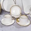 Set di Stoviglie in Ceramica Moderno Lusso 2024: Ciotole, Piatti e Bacchette - Perfetti per la Casa e Regali per l'inaugurazione della casa.