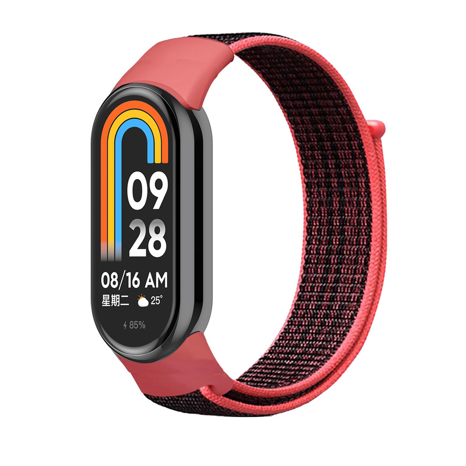 

Mi Band 8 нейлоновий ремінець для браслета Xiaomi Mi Band 8 Спортивний браслет дихаючий ремінець для годинника Correa Pulseira NFC Mi Band8 Loop For Xiaomi Mi band 8