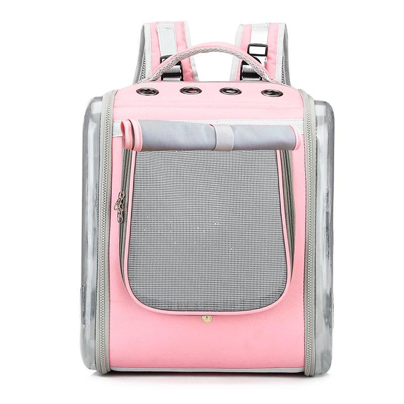 Pet Cat Carrier Backpack Breathable Cat Travel Outdoor Shoulder Bag for Small Dogs Cats Portable Packaging Carrying Pet Supplies