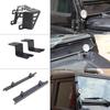 For Land Rover Defender 2004-2018 Carbon Steel Car A-pillar Spotlight Bracket Engine Hood Searchlight Bracket Car Modification
