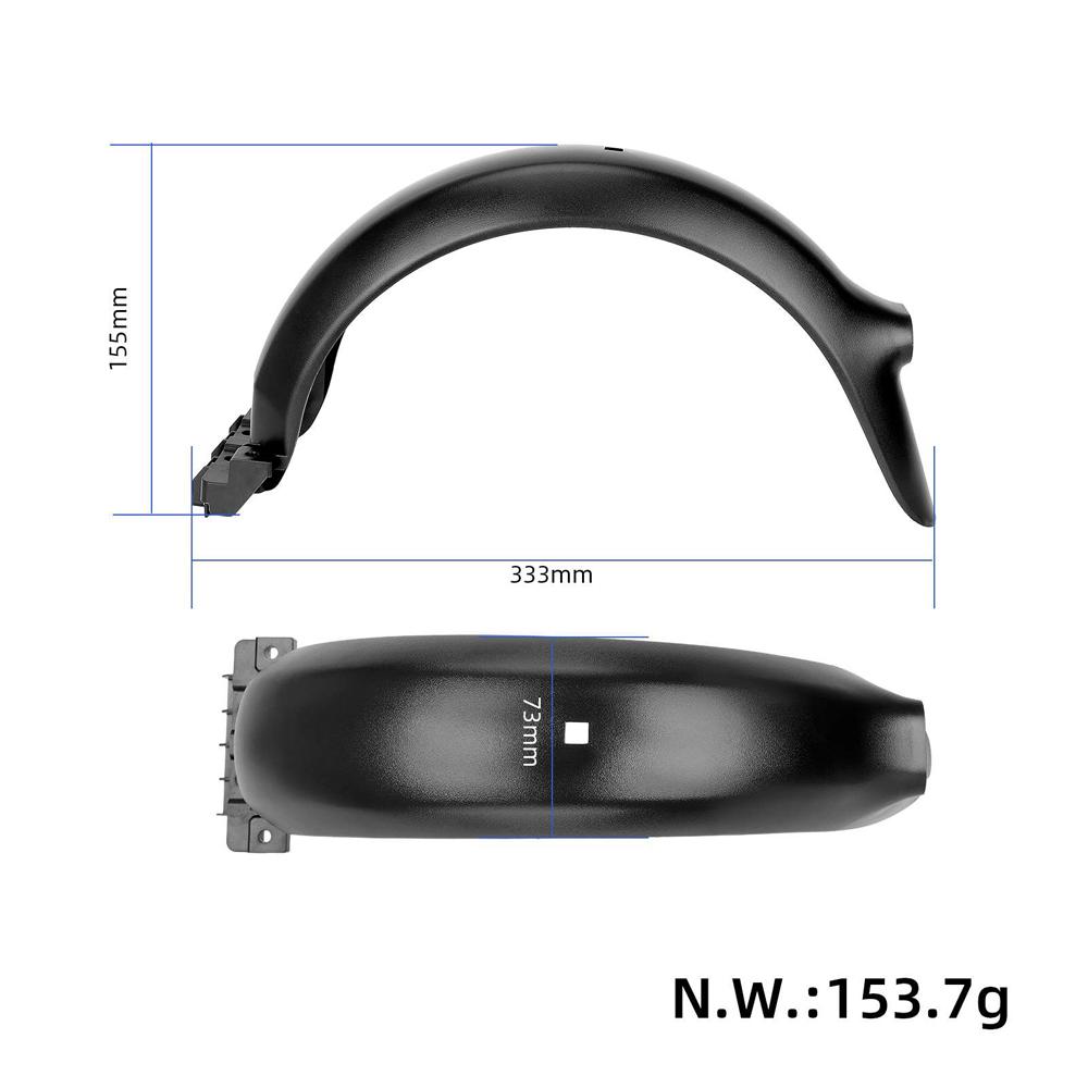Rr Mudguard NaFenders Electric Scooters Mud Flaps   Guard Compatible with F20 F25 F30 F40 Electric Scooters
