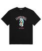 VANNWORKS Surf Board Bear Oversized Short Sleeve T-Shirt (Vndts206) Black