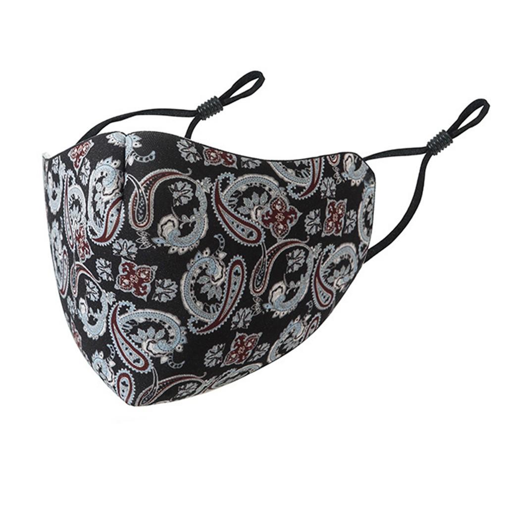 Mask Seal Respirator Unisex Cute Printing Outdoor Mouth Mask Washable Reuse Face Mask Mascaras Faciais Gripe Maske