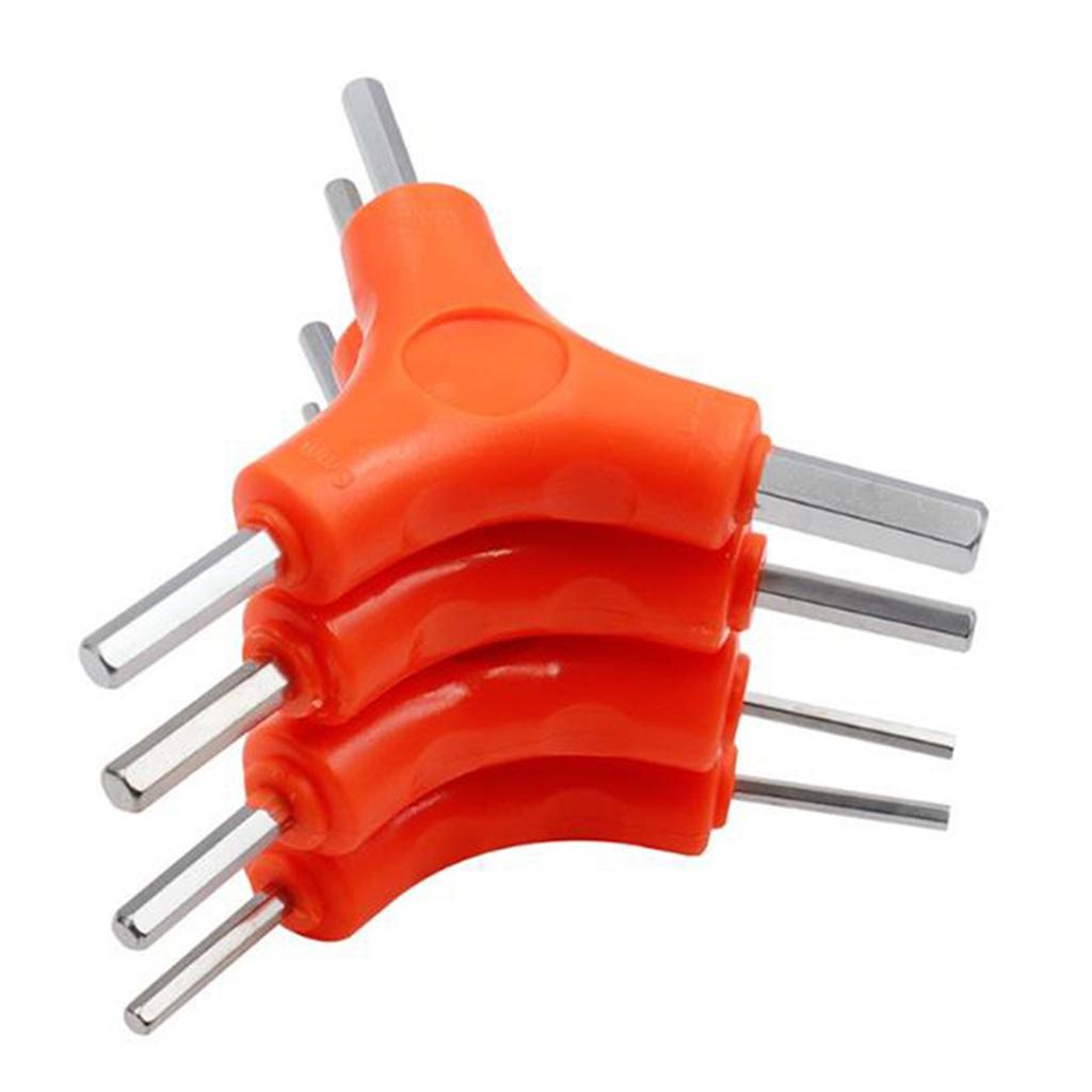 Spanner Trigeminal Hex Key 2.5/3/4/5/6/8mm Chrome Vanadium Steel