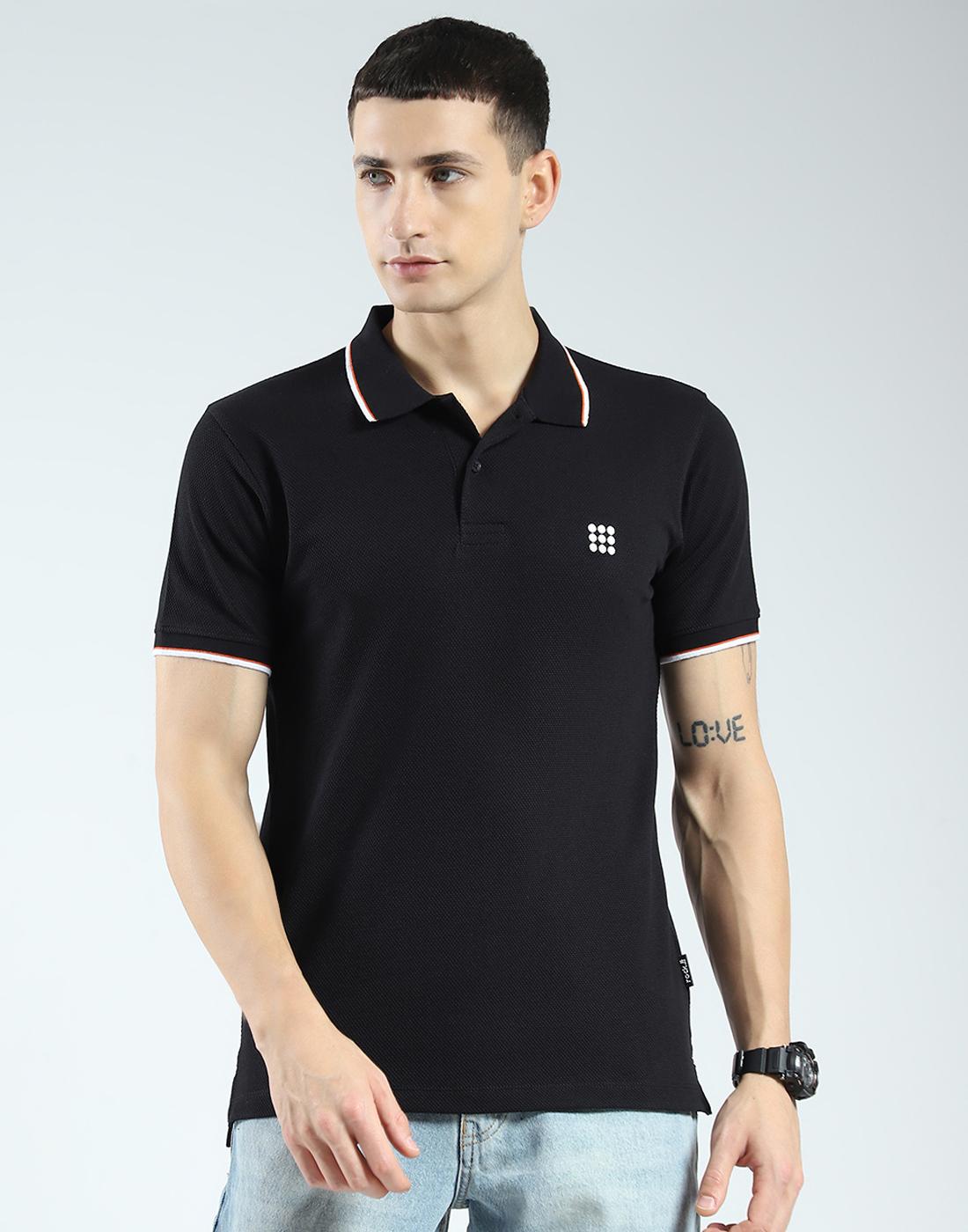ROCK.IT van House of Monte Carlo Heren Regular Fit Polo T-shirt L zwart