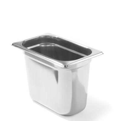 GN 1/4 Container, Stainless Steel, Profi Line, Height 150 Mm - Hendi 801611