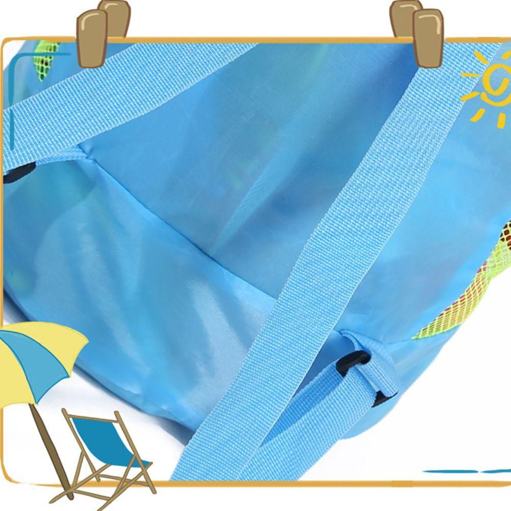 Beach Toys Pouch Girls Sundries Organizer Kids Shell Bags Storage Bag Beach Bag Mesh Swimming Bag