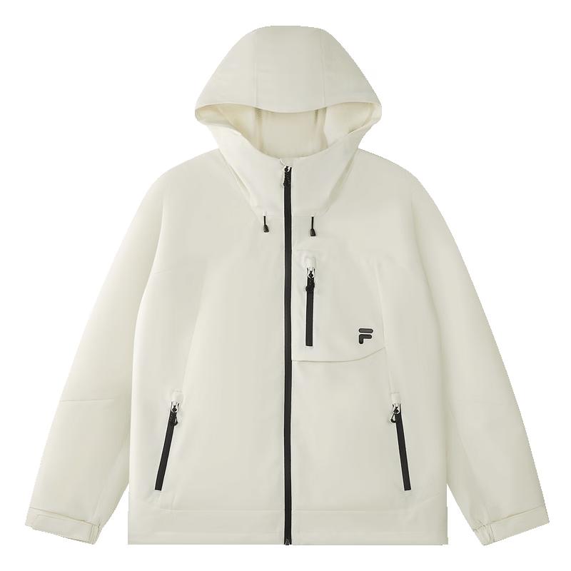 FILA FUSION Zhang Hao Couple Loose Hooded Woven Jacket