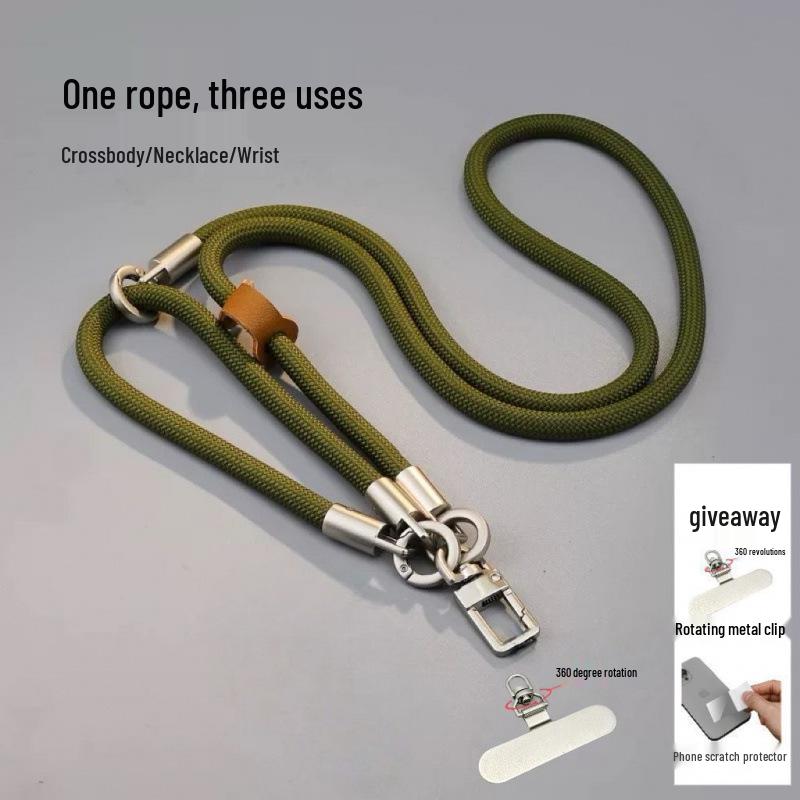 3-in-1 Exquisite Crossbody and Neck Mobile Phone Lanyard