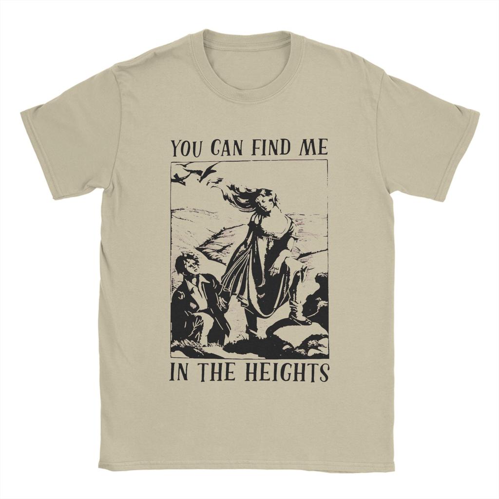Wuthering Heights In The Heights Cotton T Shirt For Unisexs Summer Vintage TShirts O Neck Hip Hop Tees Big Size Wholesale Tops