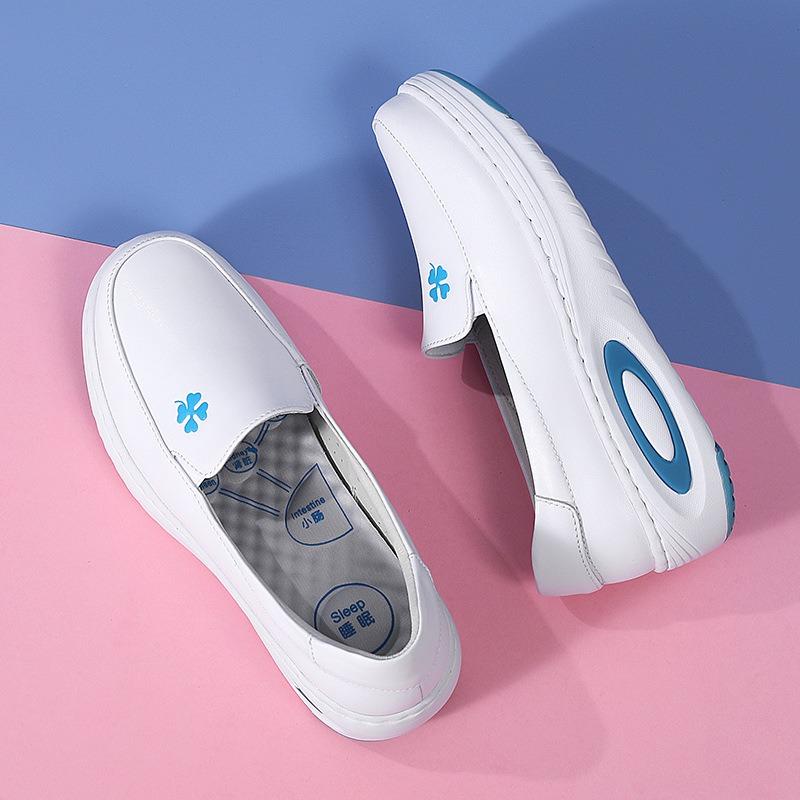 New Nurse Shoes for Women Comfortable Soft-soled Anti-slip Breathable Height-increasing and Odor-resistant Shoes