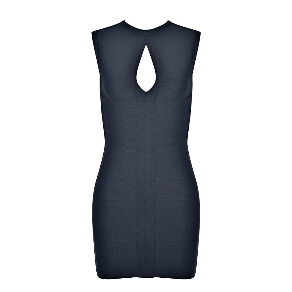Elegant Wine-Red Bandage Dress: Form-Fitting, Cinched Waist, Perfect for New Year's Celebrations or Valentine's Day. Luxurious Women's Evening Attire.