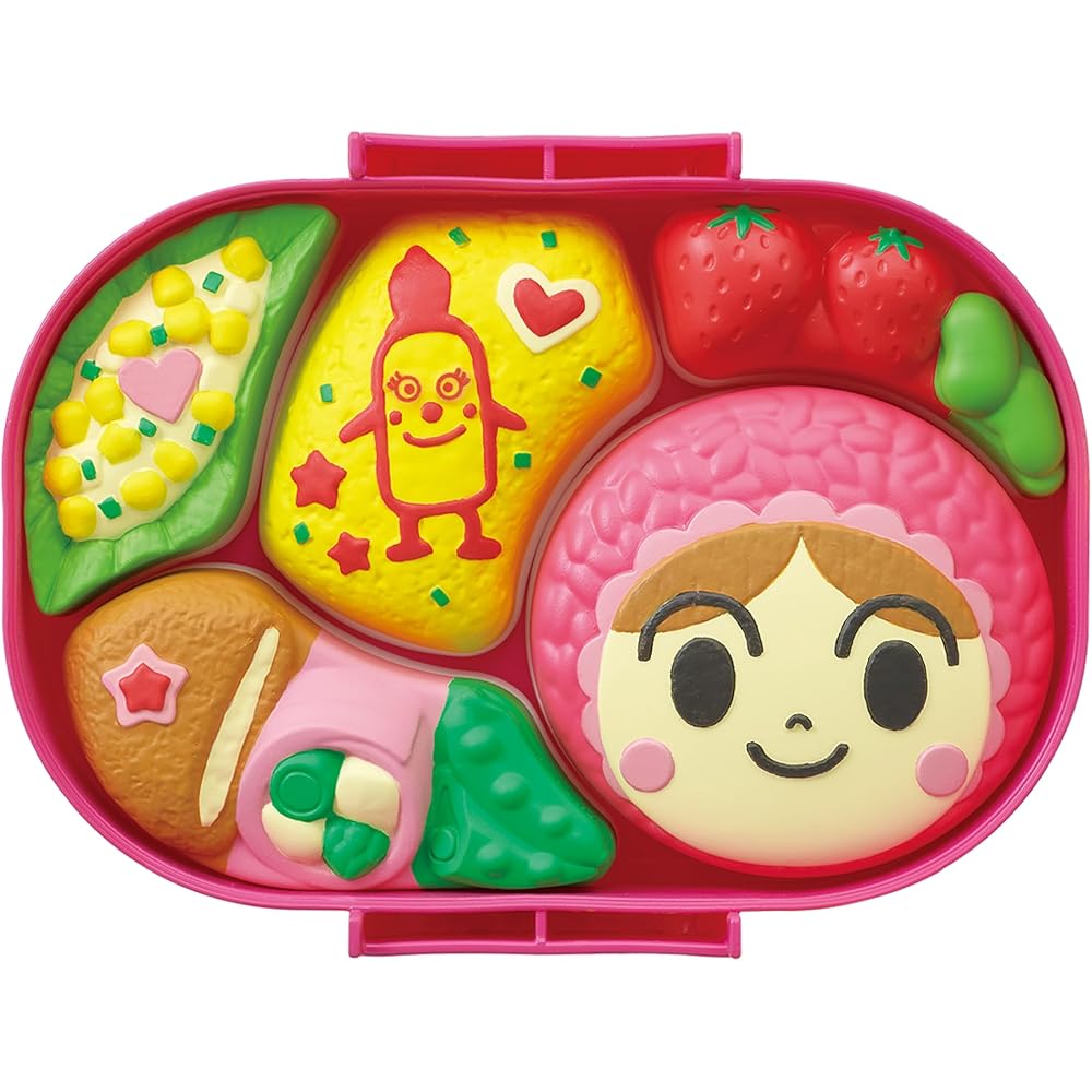 SEGA FAVE Anpanman Bento Puzzle Baby Man Omelet Lunch Box Toy Educational Game