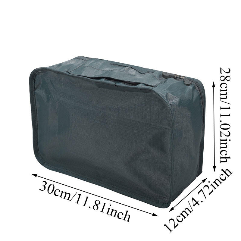 Travel Organizer Bag Reisebag Duffel Bag Oppbevaringsbag Reise Oppbevaringsveske Sett Sammenleggbar kompresjonsveske