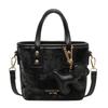 Trendy Pu Shoulder Bag For Women 2023 Autumn Winter Vintage Casual Water Bucket Bag