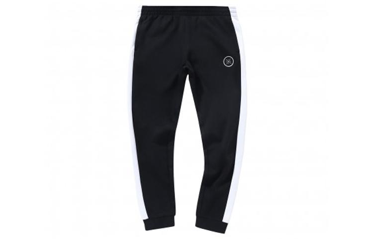 Li Ning Knitted Sweatpants Men s Standard Black/White AKLN375-3 S