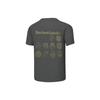 Skechers Fashionable Comfortable Casual Versatile Short Sleeve T-Shirt Unisex Tops Volcanic-Gray P225U004-04YJ
