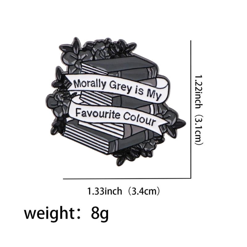 Stylish Enamel Brooch Pin Compacts Design Humorous Quote Design Metal Badges For Outfits Backpacks Daily Wear Decoration