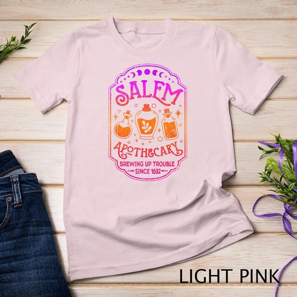 Salem Apothecary Herbalist Witch Brewing Trouble Since 1692 Unisex T-shirt 5
