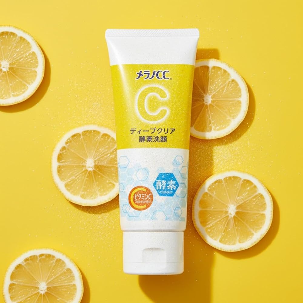 Deep Clear Enzyme Face Wash 130g - Facial Cleansing Powder from Japan