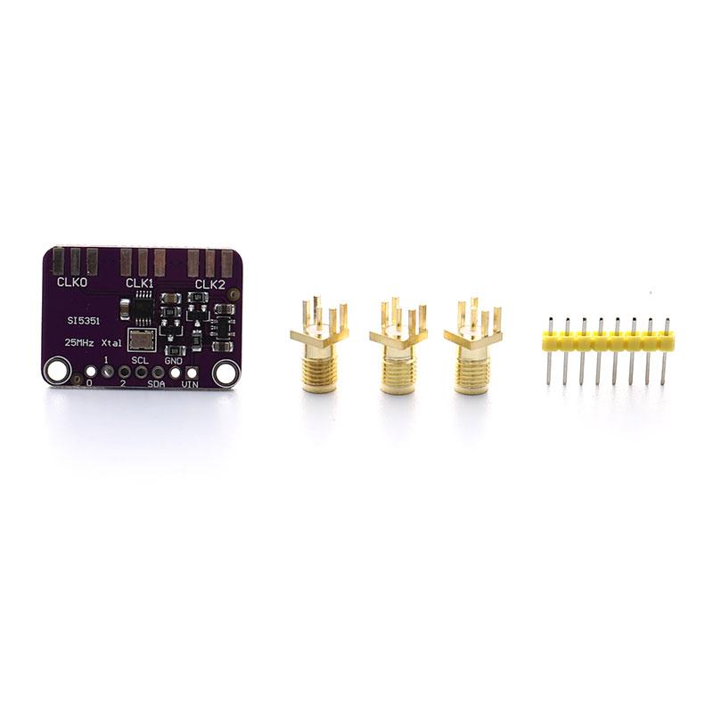 

25Mhz Si5351A I2C Clock Generator Breakout Board 8Khz To 160Mhz For Arduino
