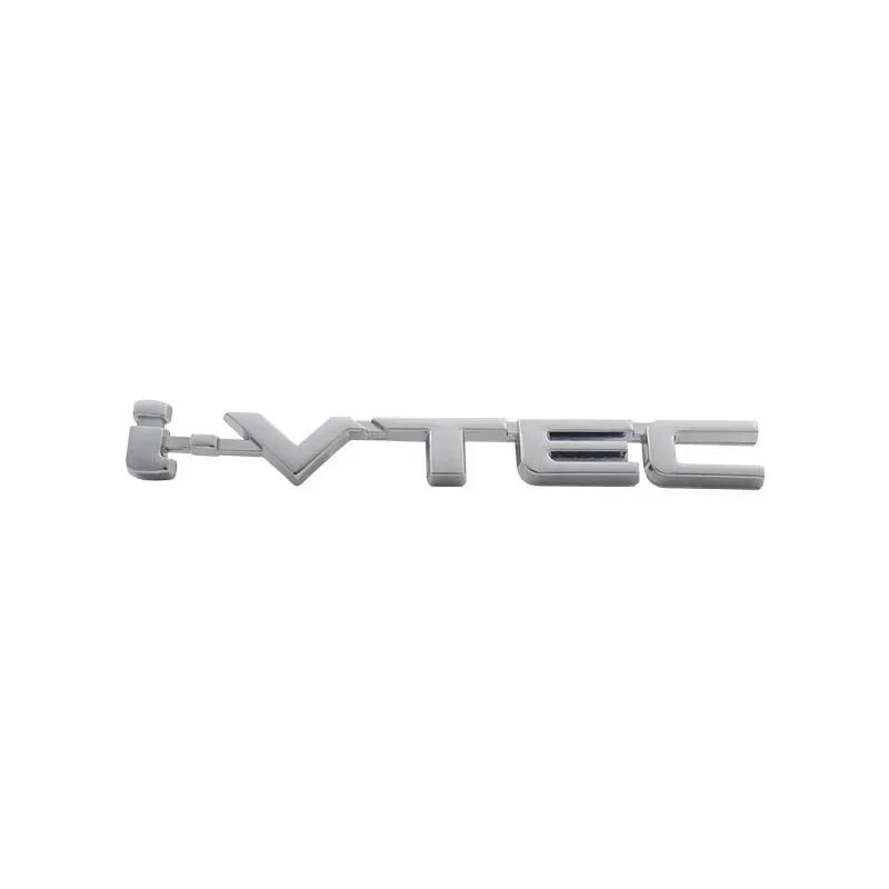 

Badge Sticker 3D Premium VTEC I-VTEC car Hood Fender trunk Rear Bonnet Nameplate Decal Emblem