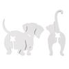 1 Pair Dog Cat Butt Sealing Clip Reusable Snack Bread Food Storage Bag Sealing Clamp Moisture-proof Freshness Keeping Bag Sealer Kitchen Gadgets