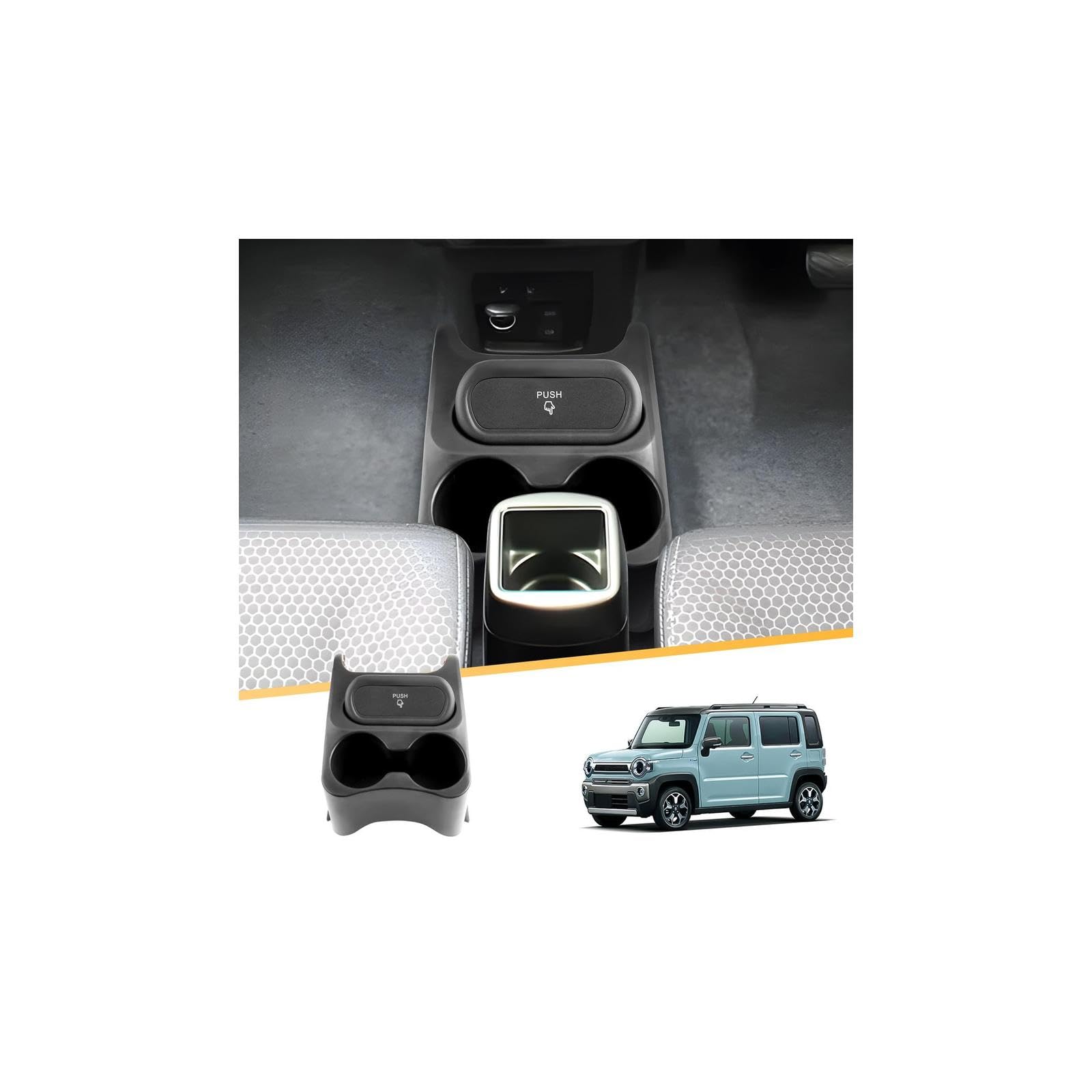 

LFOTPP Suzuki Hustler MR52S Center Console Storage Console Console MR92S Accessories Box, Tray, Non-Slip Built-in Box,