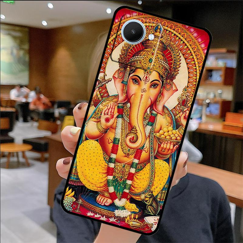 Ganesh Elephant God Case For Realme GT 7 Pro GT 6 6T 5 C55 C53 C51 C21Y C25S C61 C67 C75 10 11 12 13 14 Pro Plus