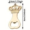 Creative Beer Crown Golden Bottle Opener European and American Personalized Wedding Supplies Practical Wedding Gifts For Guests
