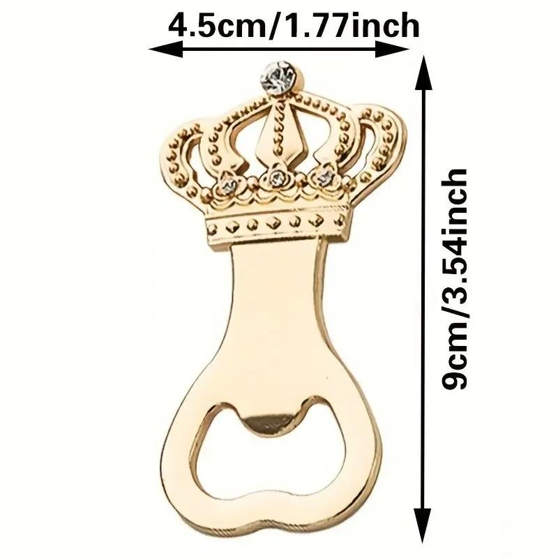 Creative Beer Crown Golden Bottle Opener European and American Personalized Wedding Supplies Practical Wedding Gifts For Guests