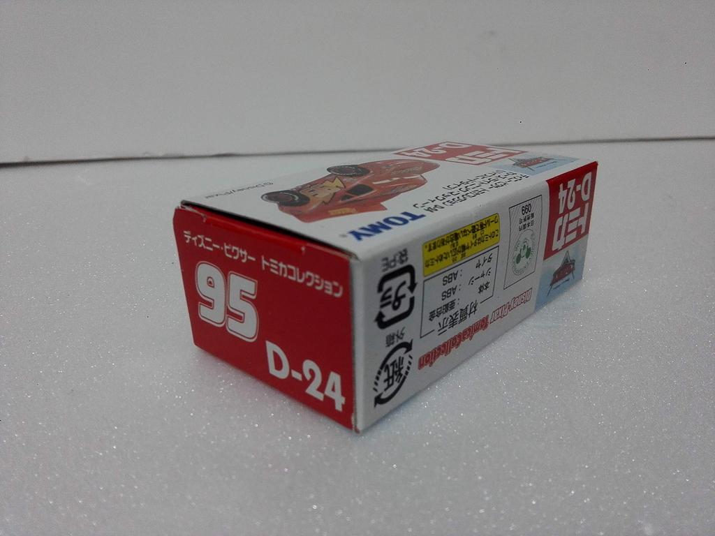 Out of Print Tomica Rare Disney Pixar Collection Cars Lightning McQueen High Speed Type Crazy Mini Car Circle with Case Amazon Warehouse Shipping D-24