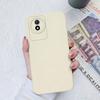 For Vivo Y02 Y02A Y100 Y55 S10 S12 T1X T2X S9 Phone Case Fashion Aesthetic Solid Color Matte Silicone Lens Protection Anti Fall Shell For Vivo Housing