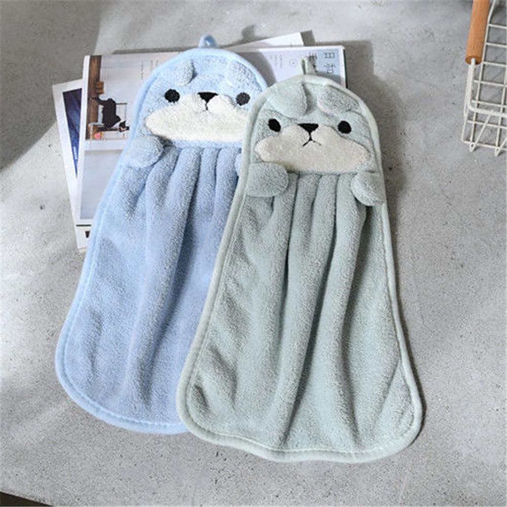 Absorbent Animals Style Kitchen Use Hand Towels Cleaning Cloth Bathroom Supplies Household Item