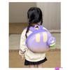 Backpack Children Cartoon Cute Kindergarten School Bags Rabbit Shape Radish