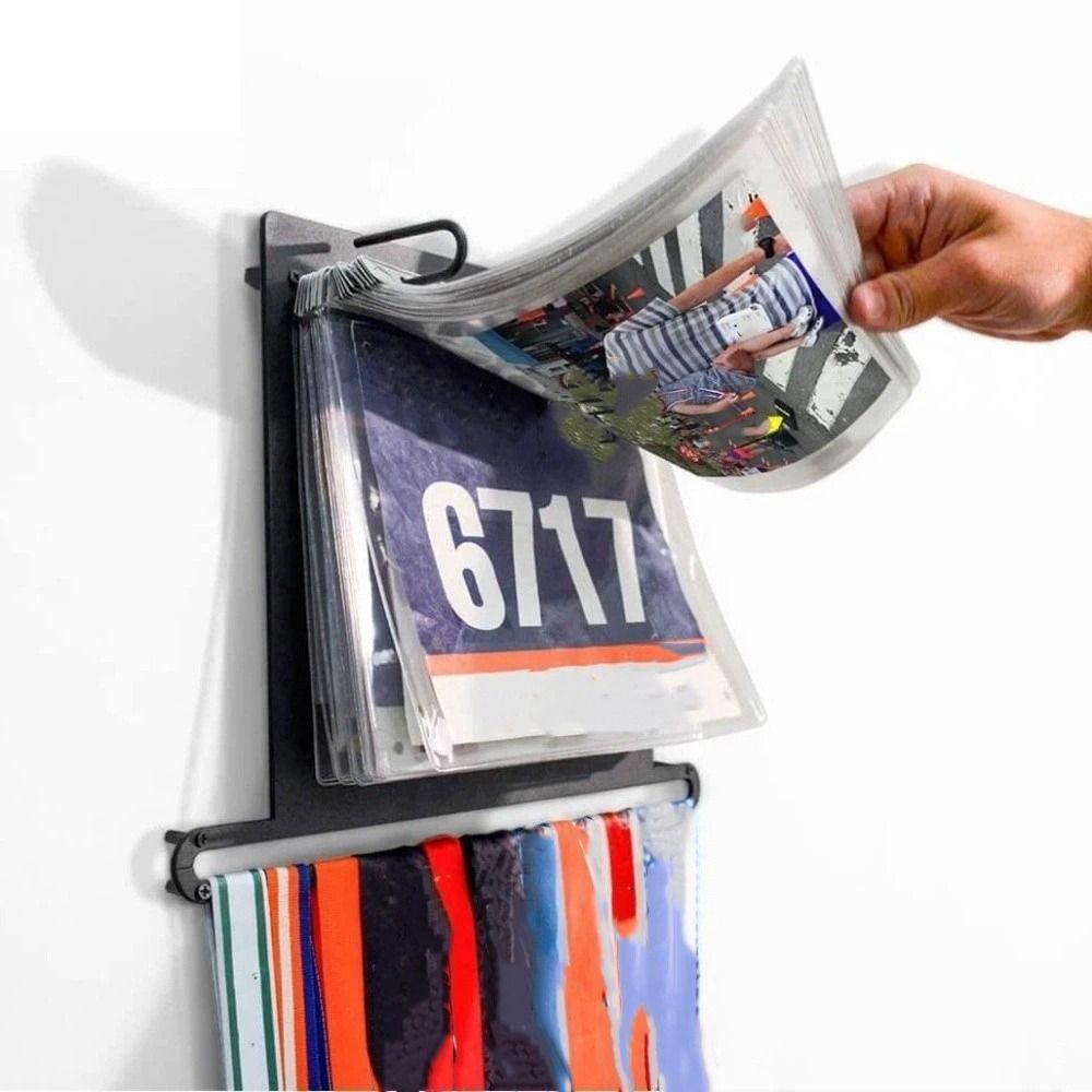 Halter für Rennmedaillen im amerikanischen Stil Eisen Sportmedaillen Ausstellungsständer Marathon