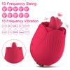 Powerful Rose-Vibrator Clitoris Stimulator Tongue Oral Licking Female Masturbator Good Nipple Sex Toys for Women Adult 18