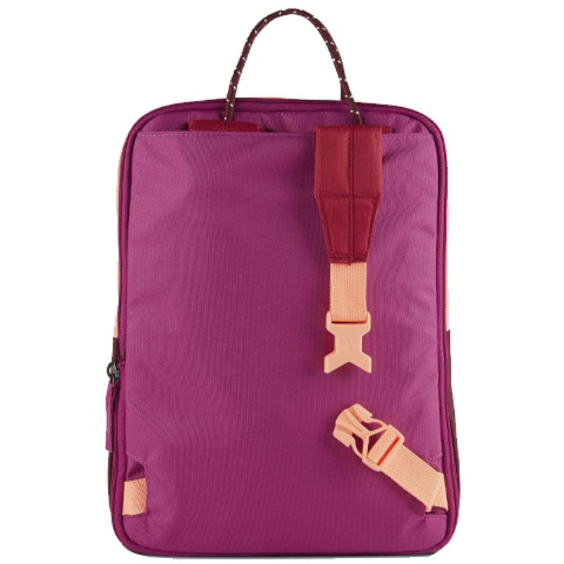 Nike Tanjun Polyester Backpack Regular Women's Purple And Red Casual