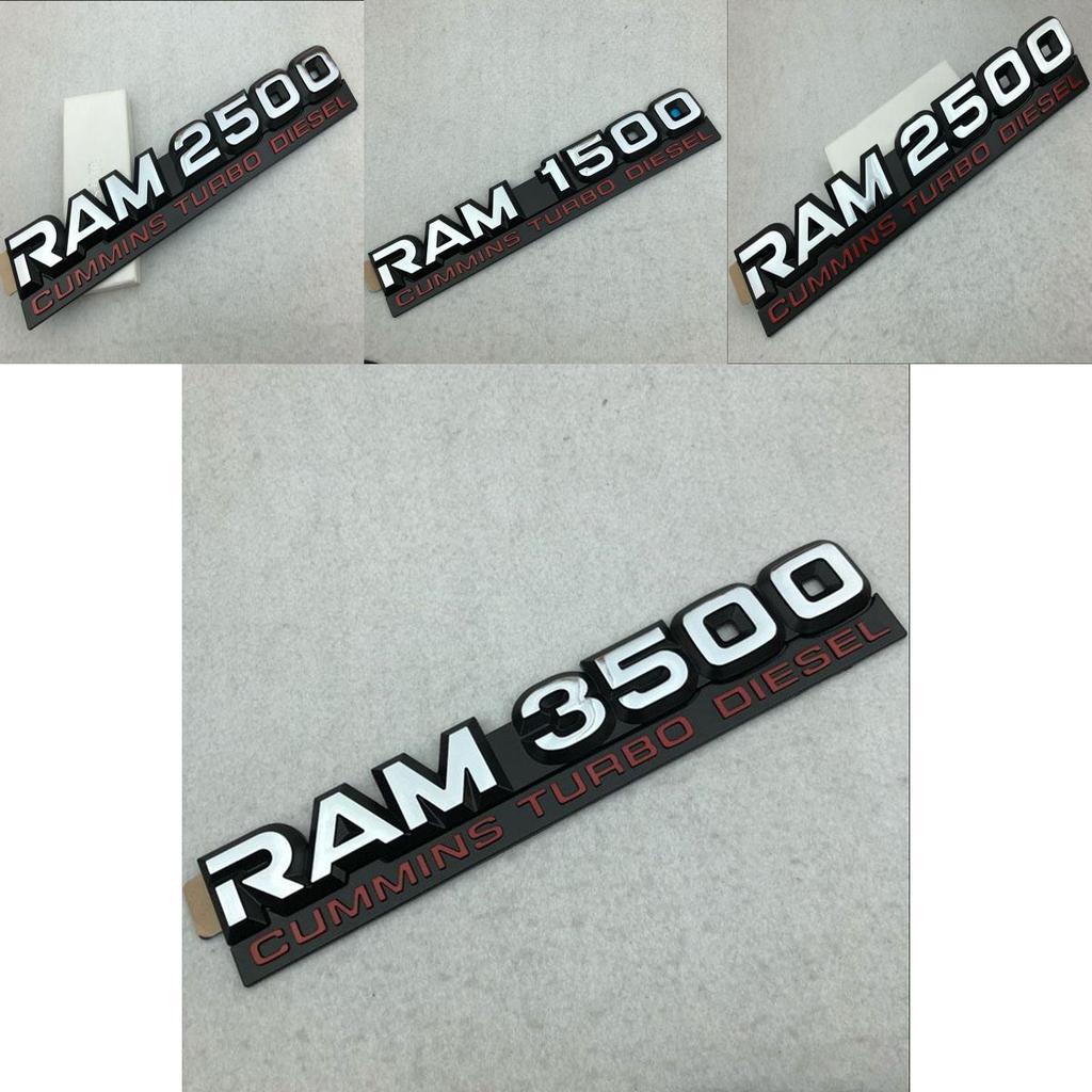 Ram 1500 2500  3500 Heavy Duty Car Tag Ram Truck Refit Sticke Car