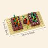Moc Farm Animals Trees Plants Construction Blocks Toy Sets Henhouse Blocks Toy Sets For Kids Gifts With Vegetables Fruits Blocks Parts