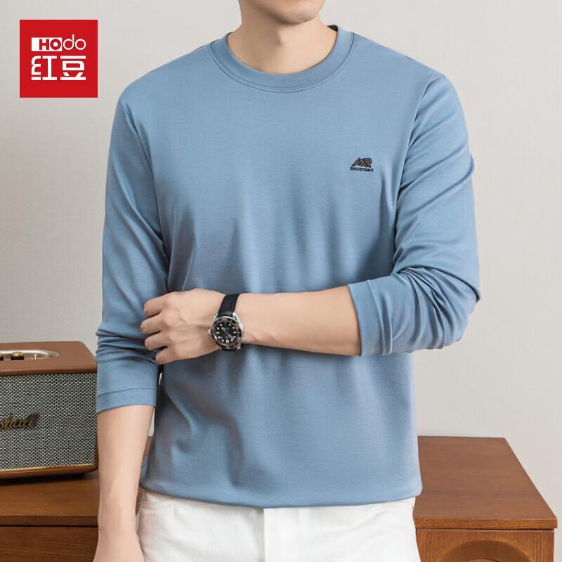 Men's Pure Cotton Crew Neck Long-Sleeve Casual Sweatshirt