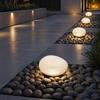 Solar Cobblestone Pathway Light, Garden Rock Solar LED Light, Waterproof Outdoor Stone Light for Patio Lawn Yard Porch