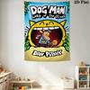 Dog Man Pattern Home Decor Tapestry, Wall Hanging, Decorative RV Wall Cloth.ZGT0914223