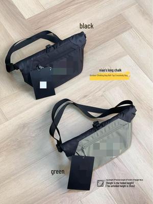 Lightweight Nylon Print Crossbody Climbing Bag with Card Holder & Phone Pocket, Wear-Resistant and Spacious for Outdoor Use