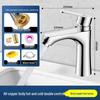 OIMG Bathroom Sink Hot & Cold Water Faucet
