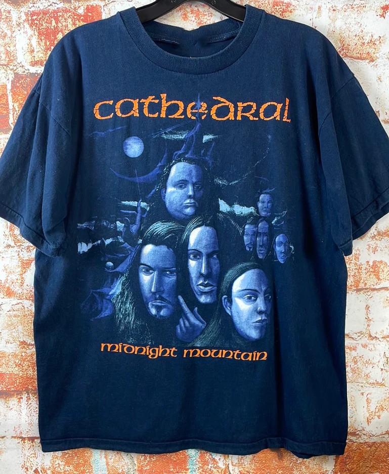 Midnight Mountain Cathedral Band Shirt Classic Black Unisex S-5XL LE414 Unisex T-Shirt S