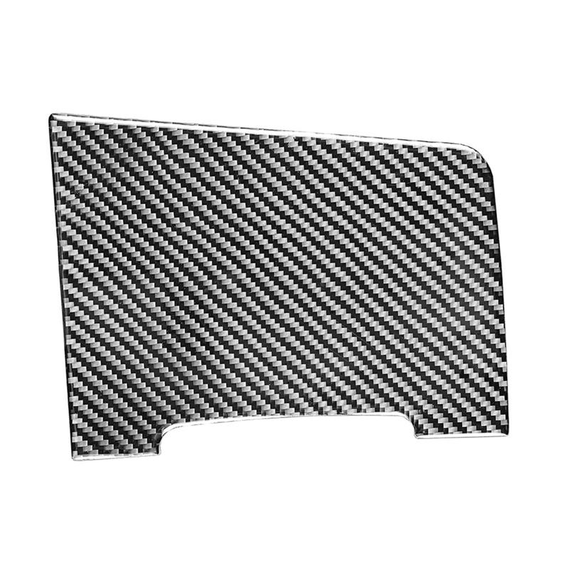 Carbon Fiber Center Control Cup Holder Panel Cover Trim Sticker For Buick Regal 2017- Accessories