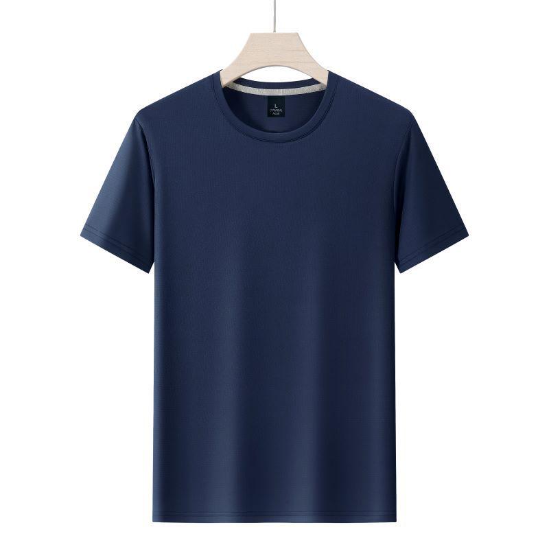 

Спортивная футболка быстросохнущая с вышивкой на заказ: Летняя марафонская футболка с коротким рукавом XL темно-синий